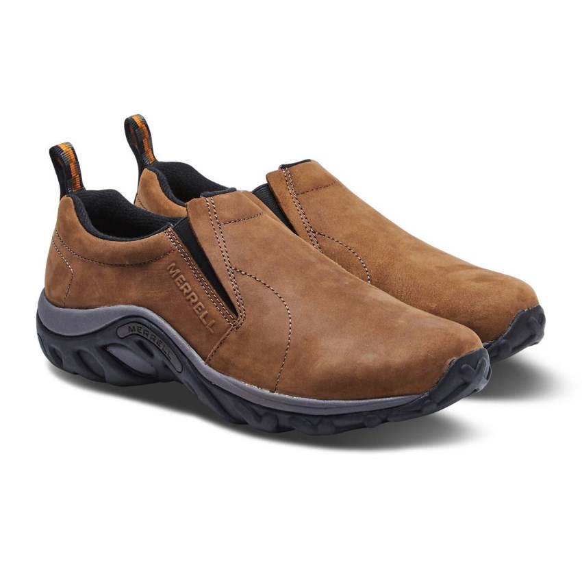 Chaussure Casual Merrell Jungle Moc Nubuck Marron Homme | U.C.VKQU